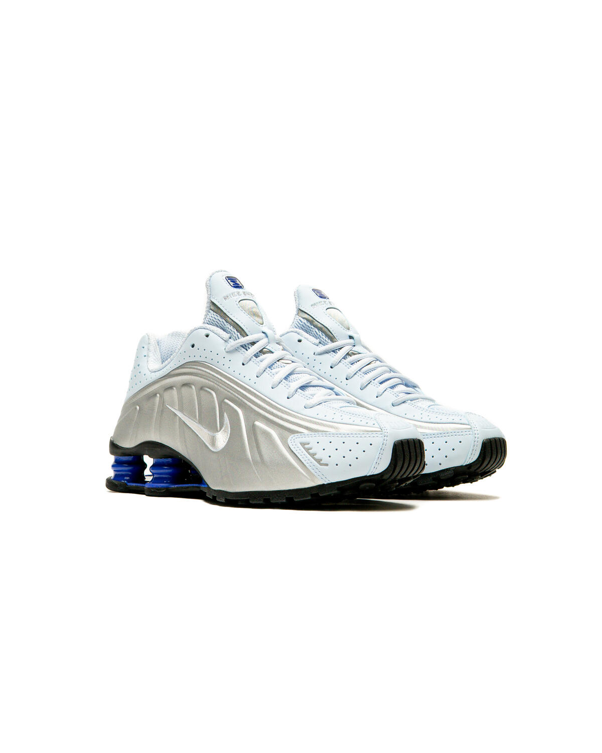 Nike Shox R4 Blue Tint / Metallic Silver (Women's) - Image 20