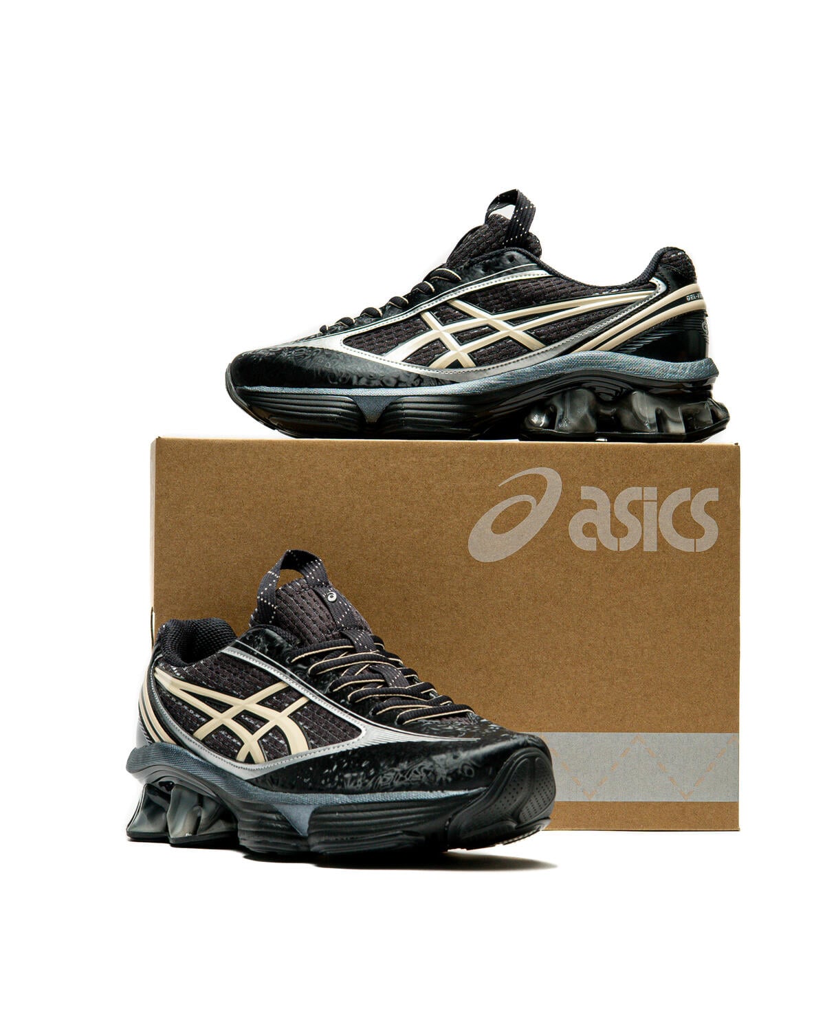 Asics x Kiko Kostadinov Studio GEL-Kinetic Fluent Black / Vanilla - Image 31