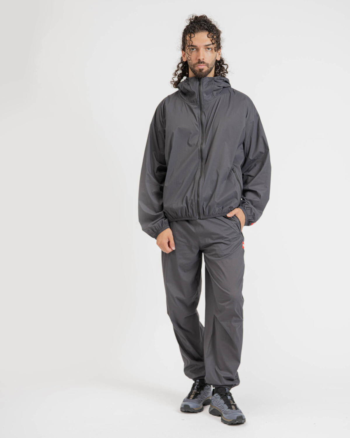 The North Face Red Box Packable Hooded Wind Jacket - Image 11