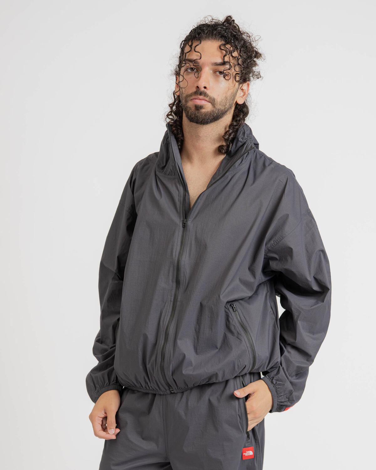 The North Face Red Box Packable Hooded Wind Jacket - Image 13