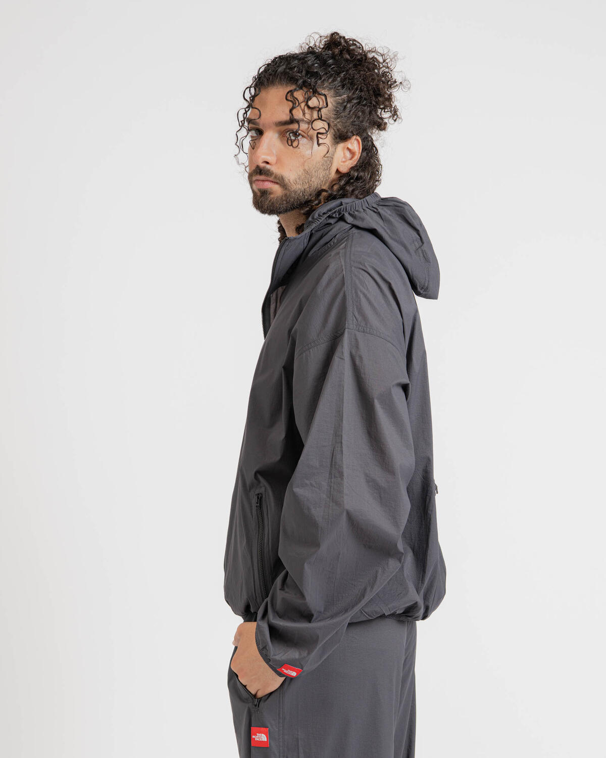 The North Face Red Box Packable Hooded Wind Jacket - Image 14