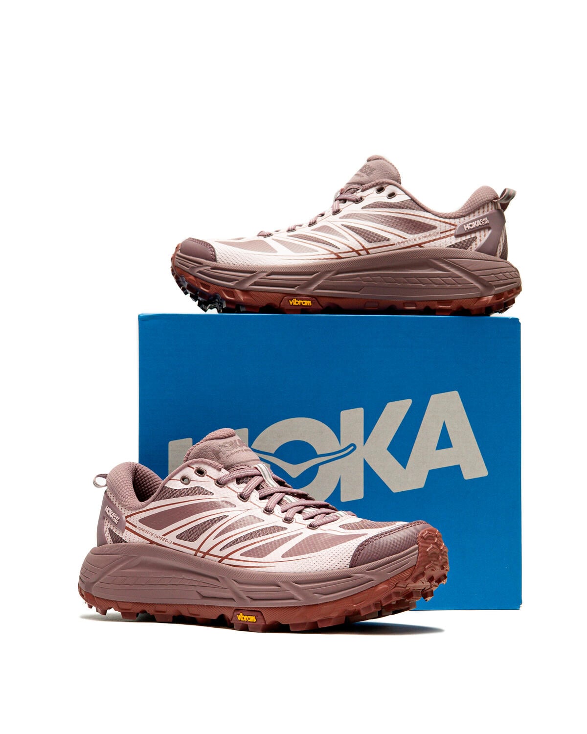 Hoka One One Mafate Speed 2 1126851-CVC Mens US 8.5 Purple Running Shoes MEW1539 HOKA Mafate Speed 2 - Women main image 4