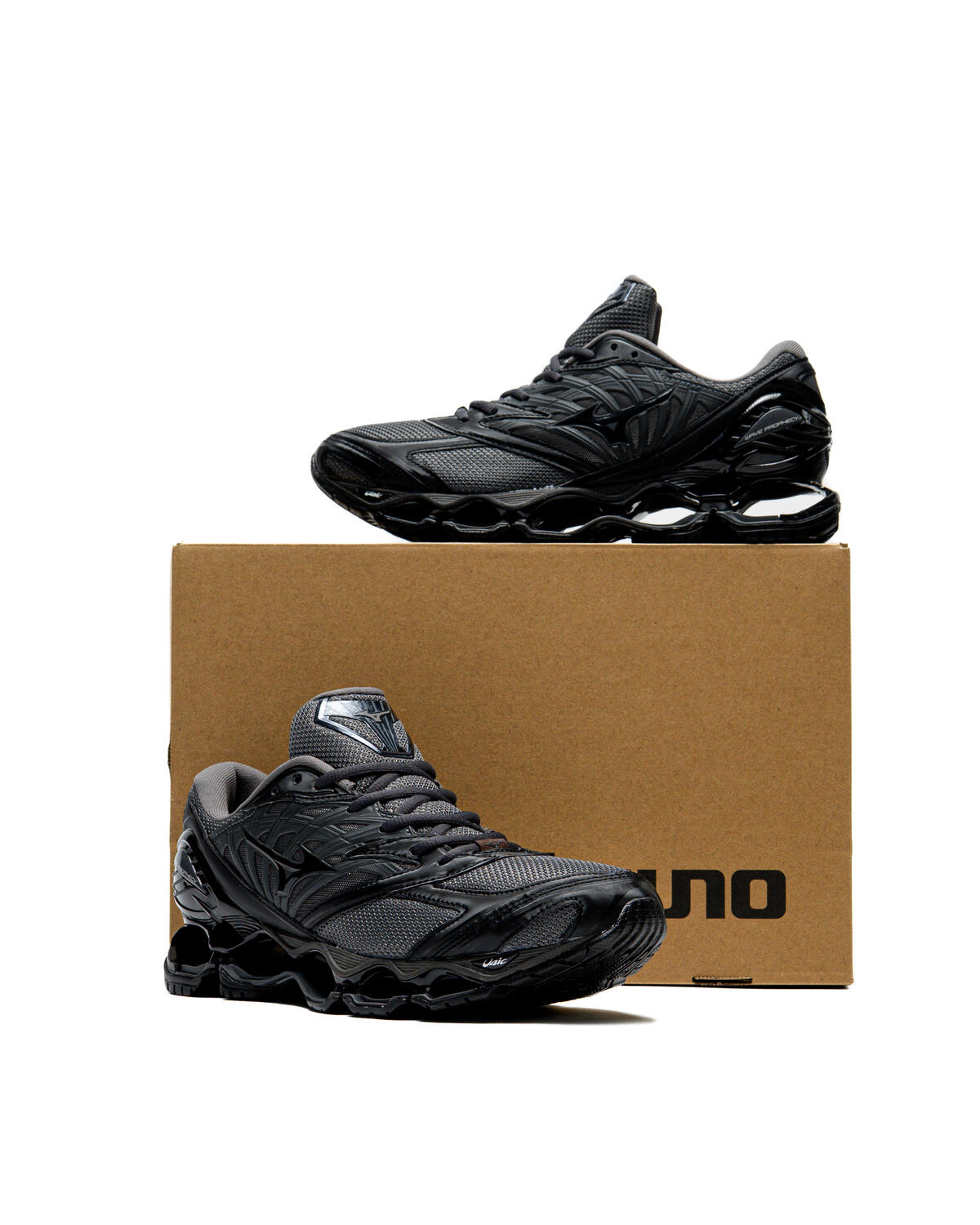 Mizuno Wave Prophecy LS - Iron Gate / Black - Image 6
