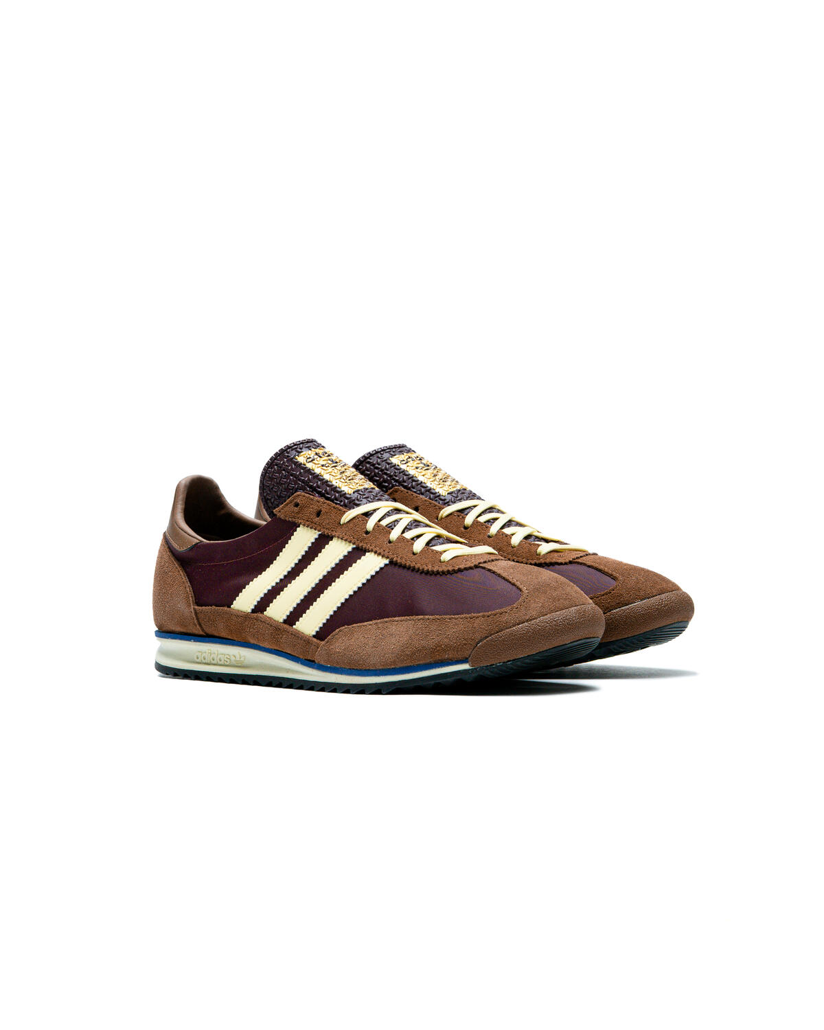 adidas WMNS SL 72 OG - Maroon / Almost Yellow / Preloved Brown - Image 3