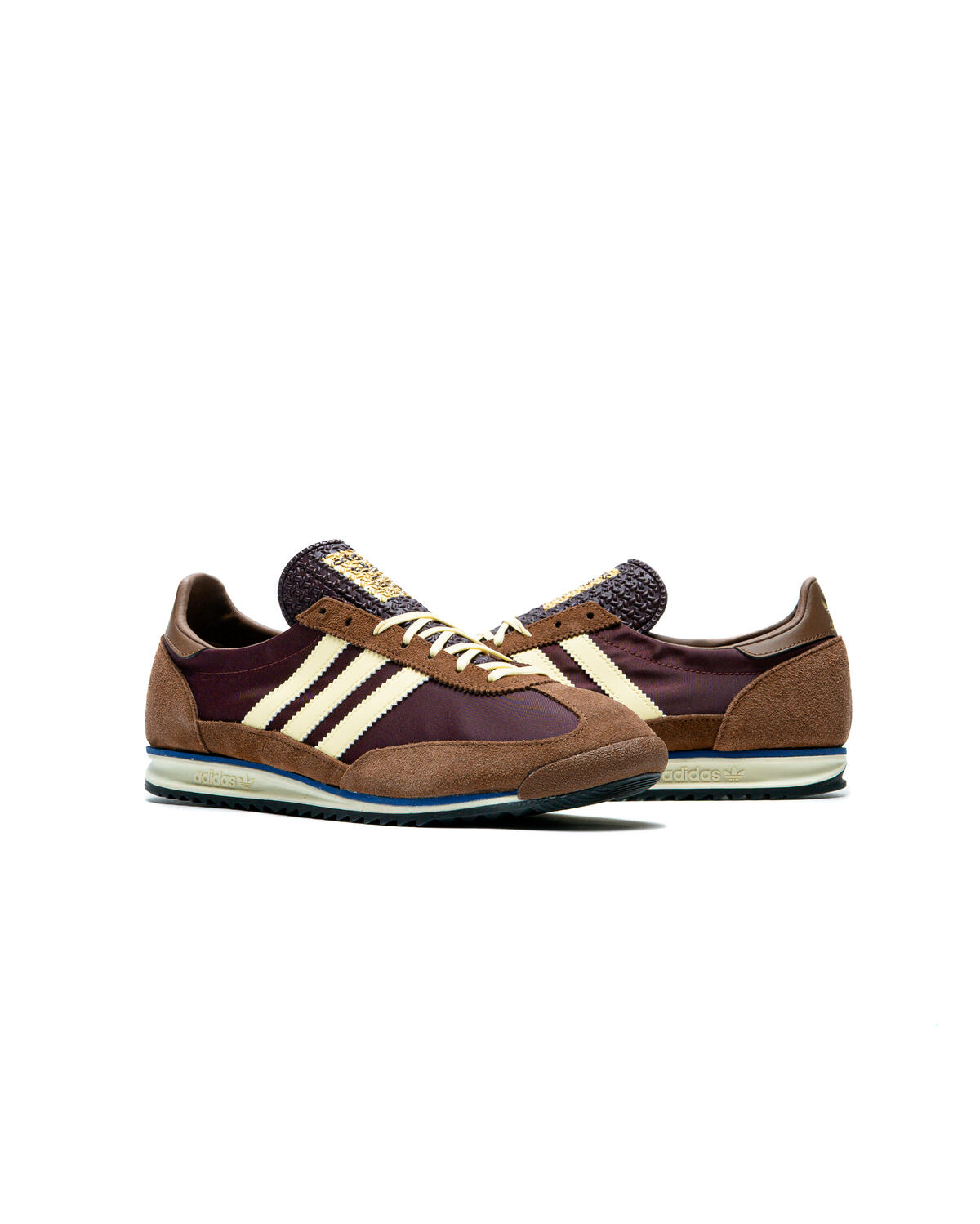 adidas WMNS SL 72 OG - Maroon / Almost Yellow / Preloved Brown - Image 5