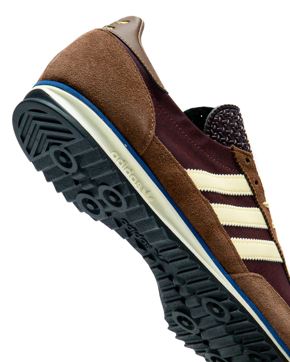 adidas WMNS SL 72 OG - Maroon / Almost Yellow / Preloved Brown - Image 7
