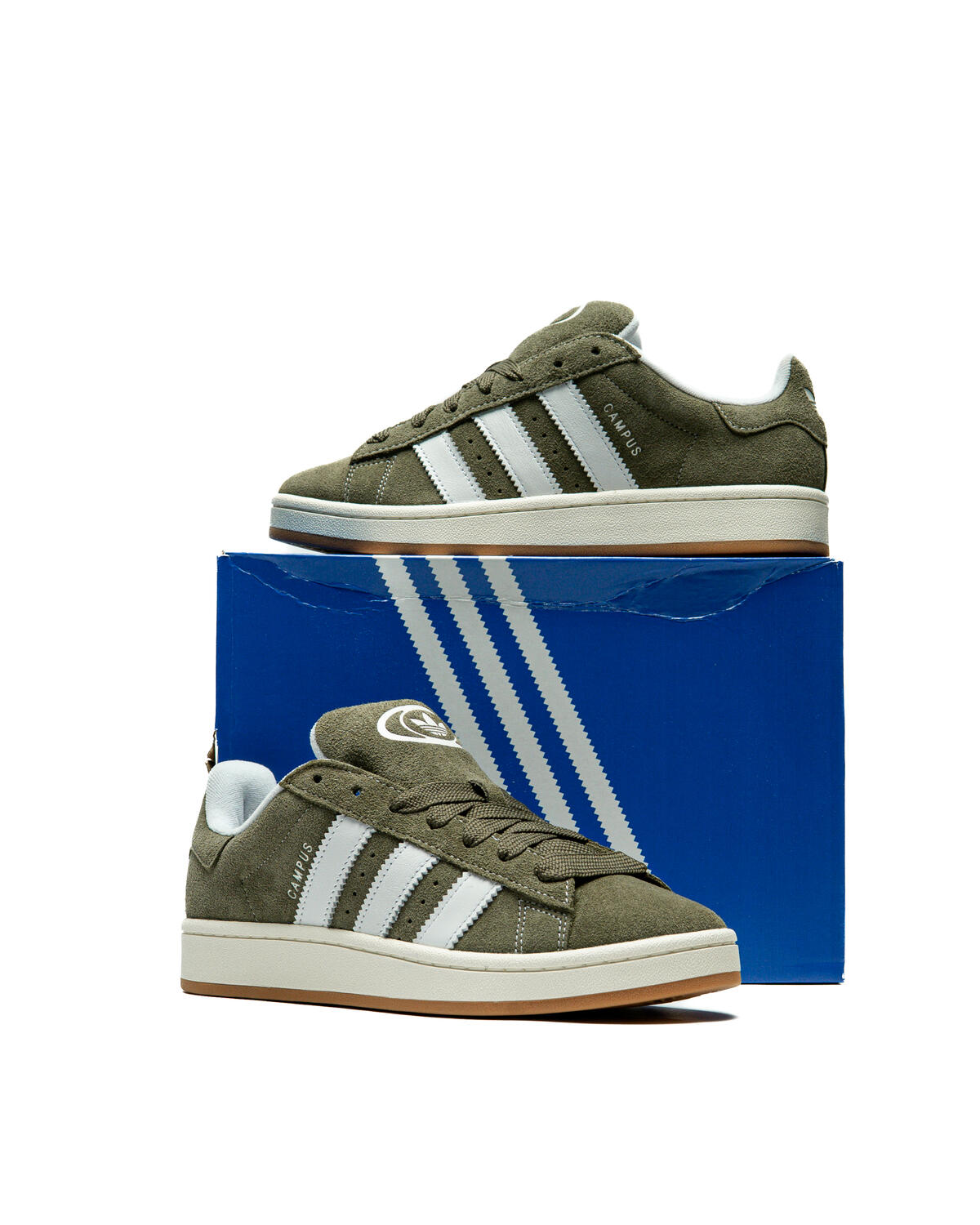 Adidas Campus 00s Olive Strata / Cloud White / Off White - Image 11
