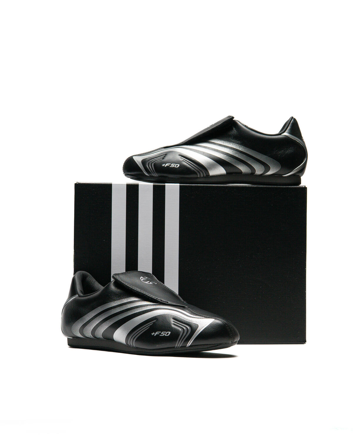 Adidas Taekwondo F50 - Core Black / Silver Metallic / Grey Six (Women's) - Image 37