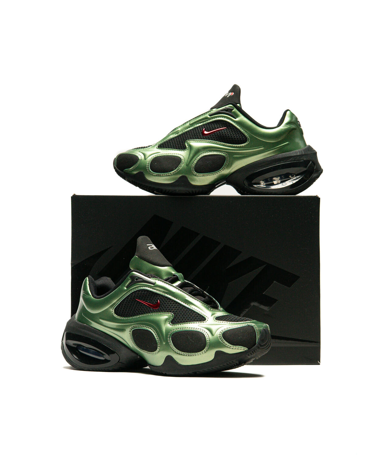 Nike Air Max Muse Black / University Red / Oil Green (Women's) - Image 30