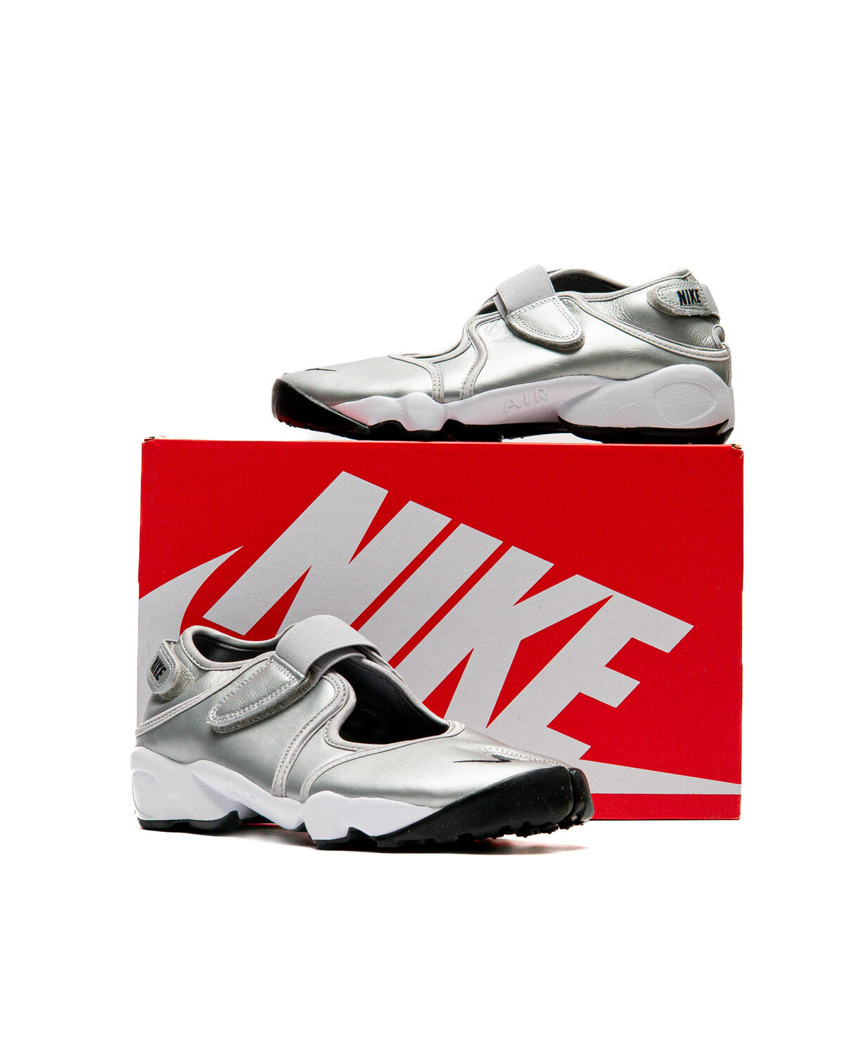 Nike Air Rift Metallic Silver/Sail/Black (Women's) - Image 20