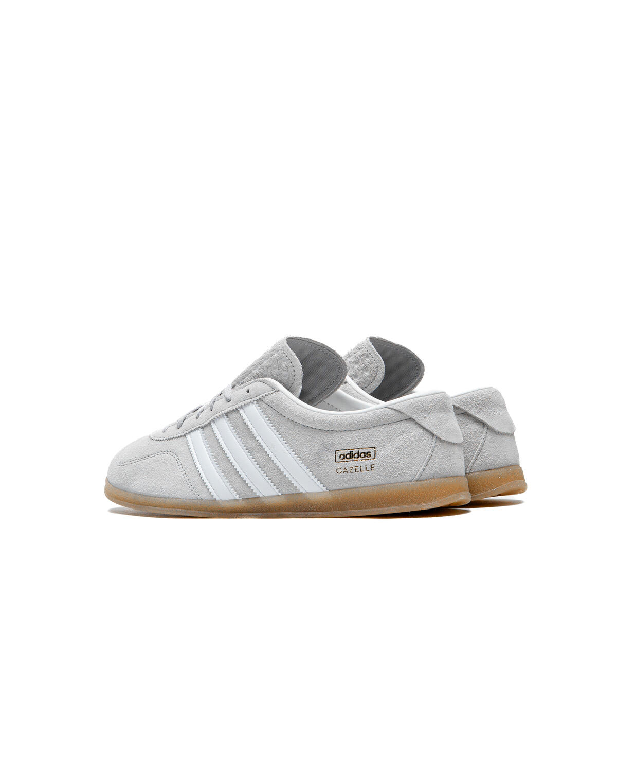 adidas Gazelle Lo Pro Grey Two / Cloud White - Gum (Women's) - Image 15