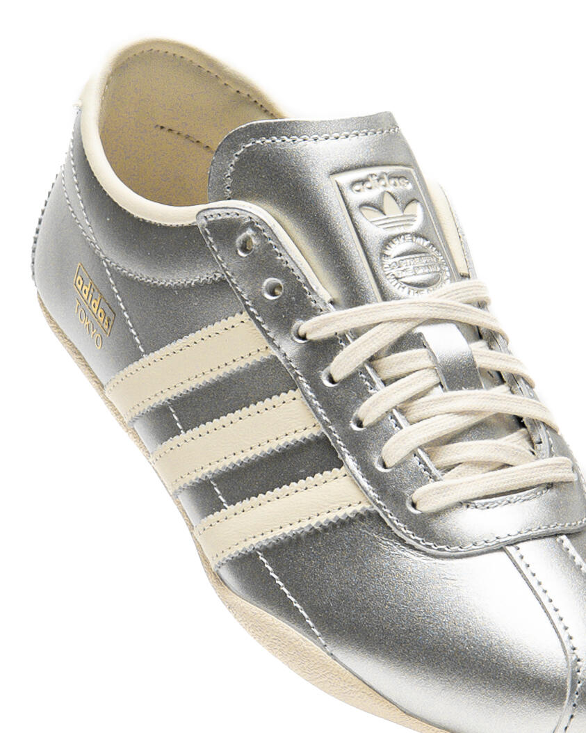 Adidas Women Tokyo Silver Metallic Cream White - Image 25