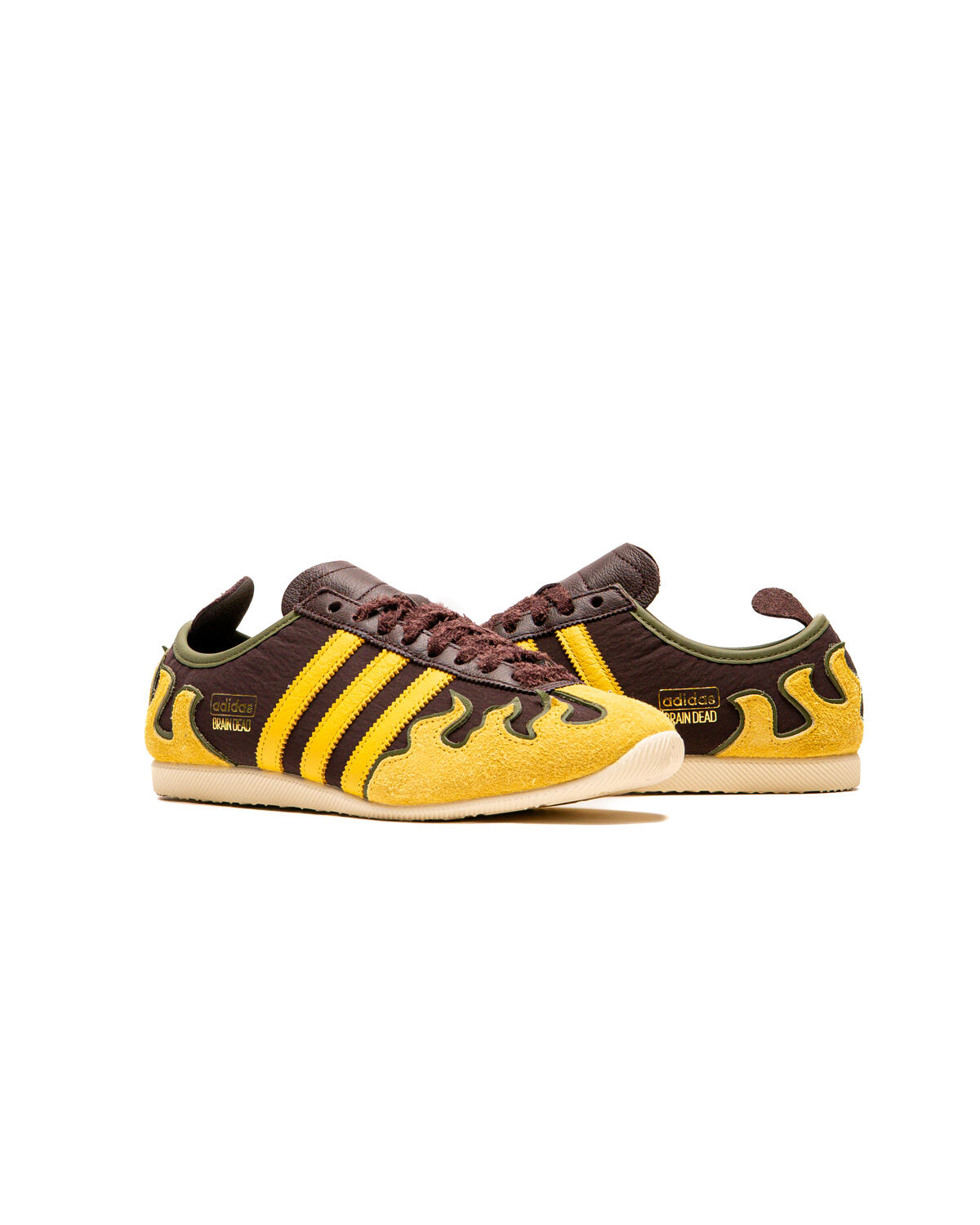 Adidas x Brain Dead Japan Lo Shadow 'Brown / Hazy Yellow / Off White' - Image 37