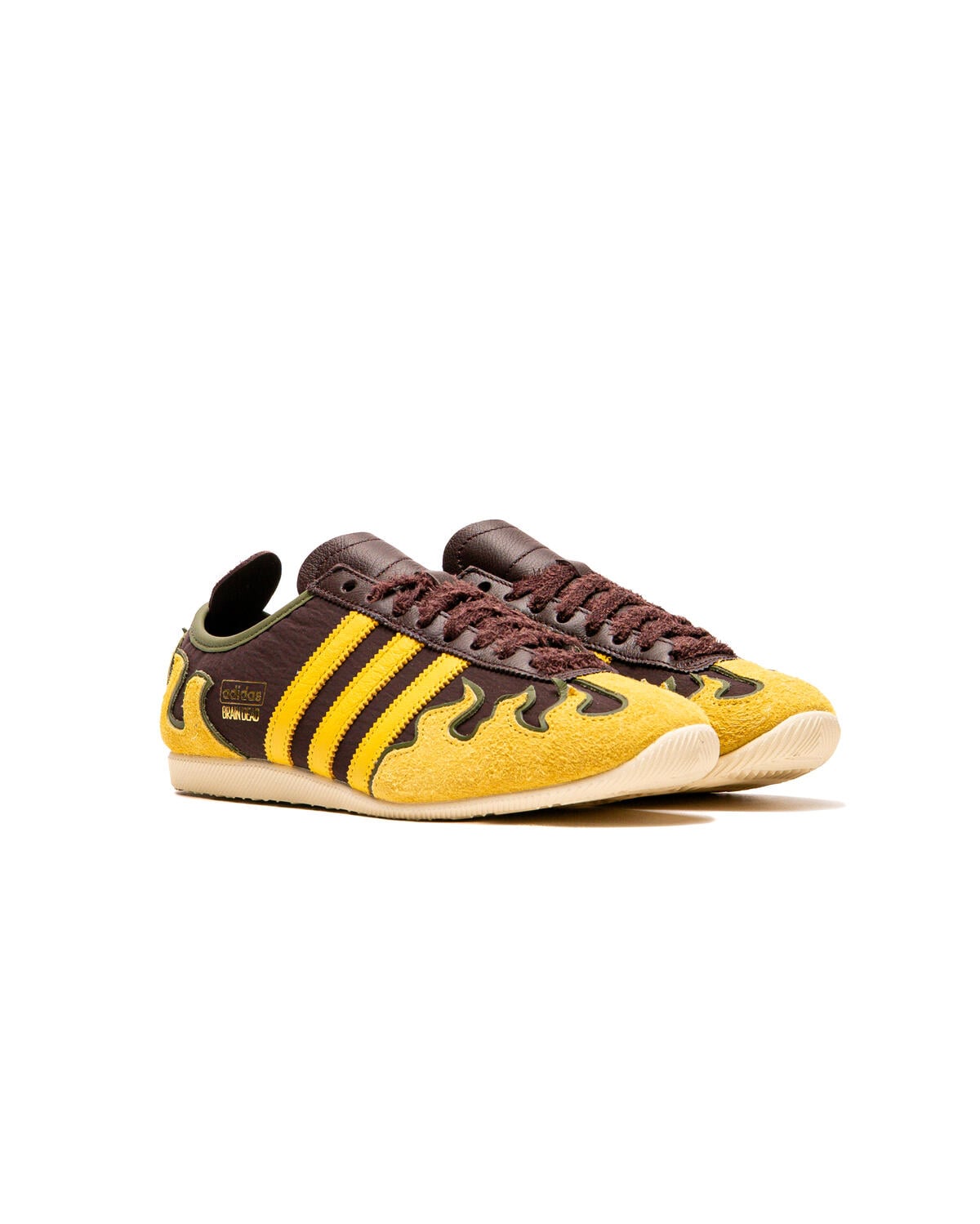 Adidas x Brain Dead Japan Lo Shadow 'Brown / Hazy Yellow / Off White' - Image 35