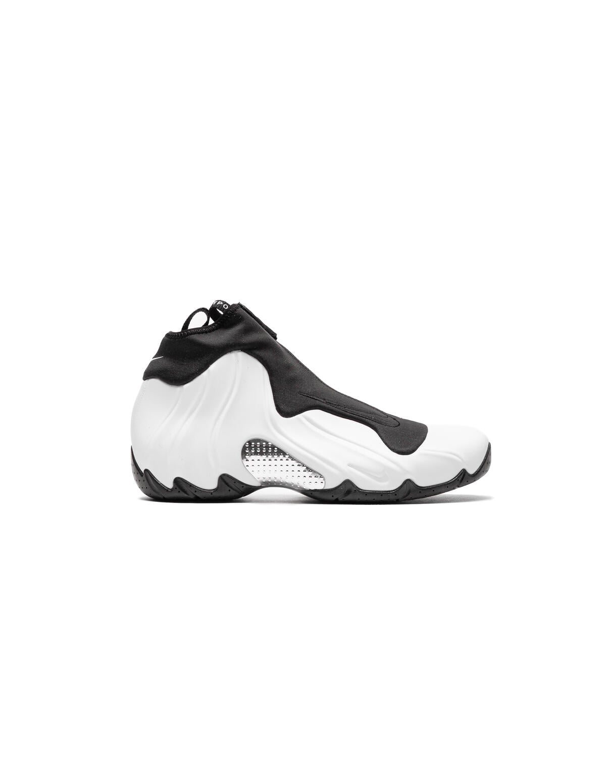 Nike Air Flightposite QS - Sail / Black / Metallic Silver - Image 13