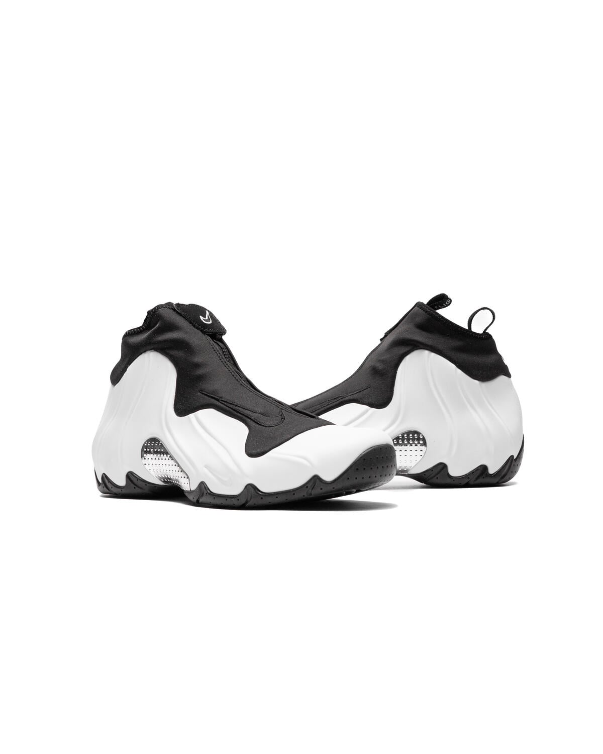Nike Air Flightposite QS - Sail / Black / Metallic Silver - Image 16