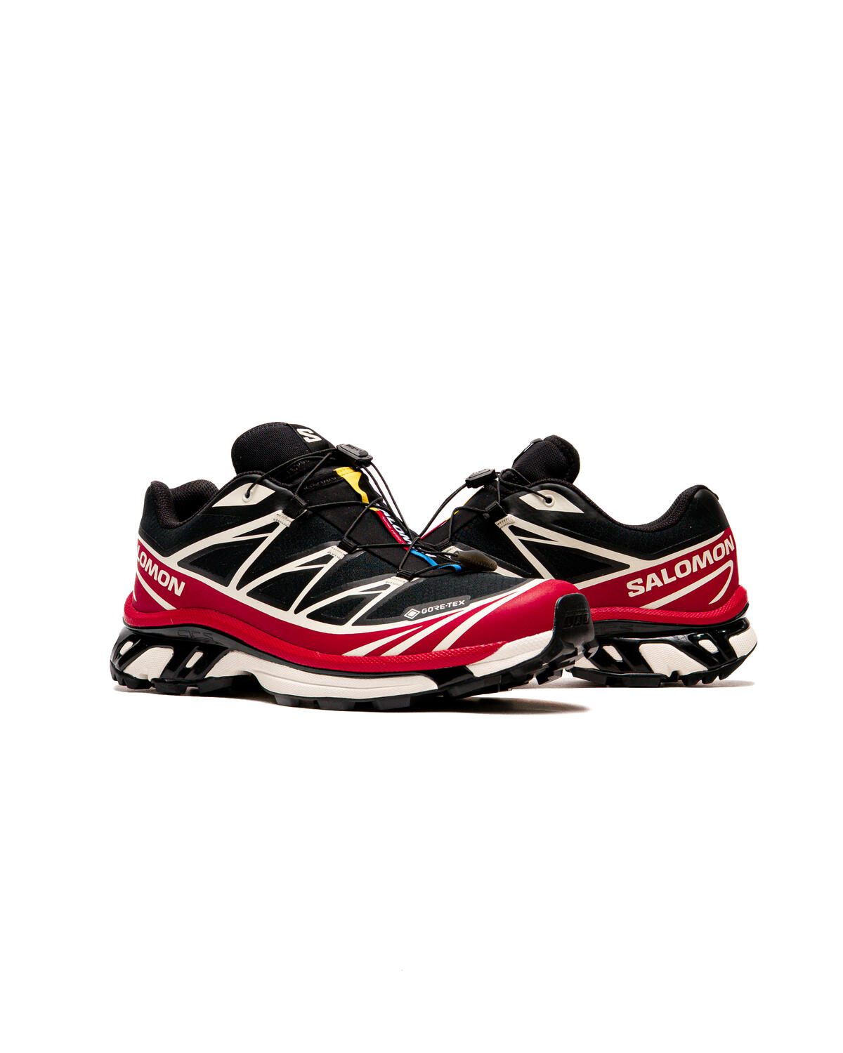 Salomon XT-6 Black / Flame Scarlet / Vanilla Ice - Image 22