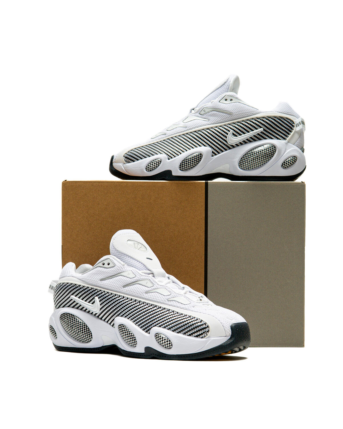 Nike NOCTA Glide White/Black/University Gold - Image 37