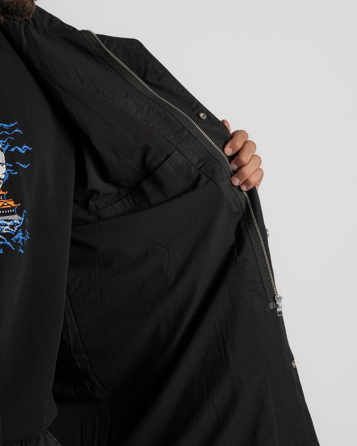 Arte Antwerp Black Coat - Image 7