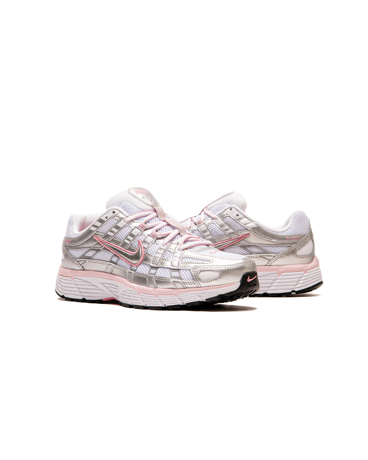 Nike P-6000 White/Elemental Pink/Black/Metallic Silver (Women's) - Image 33