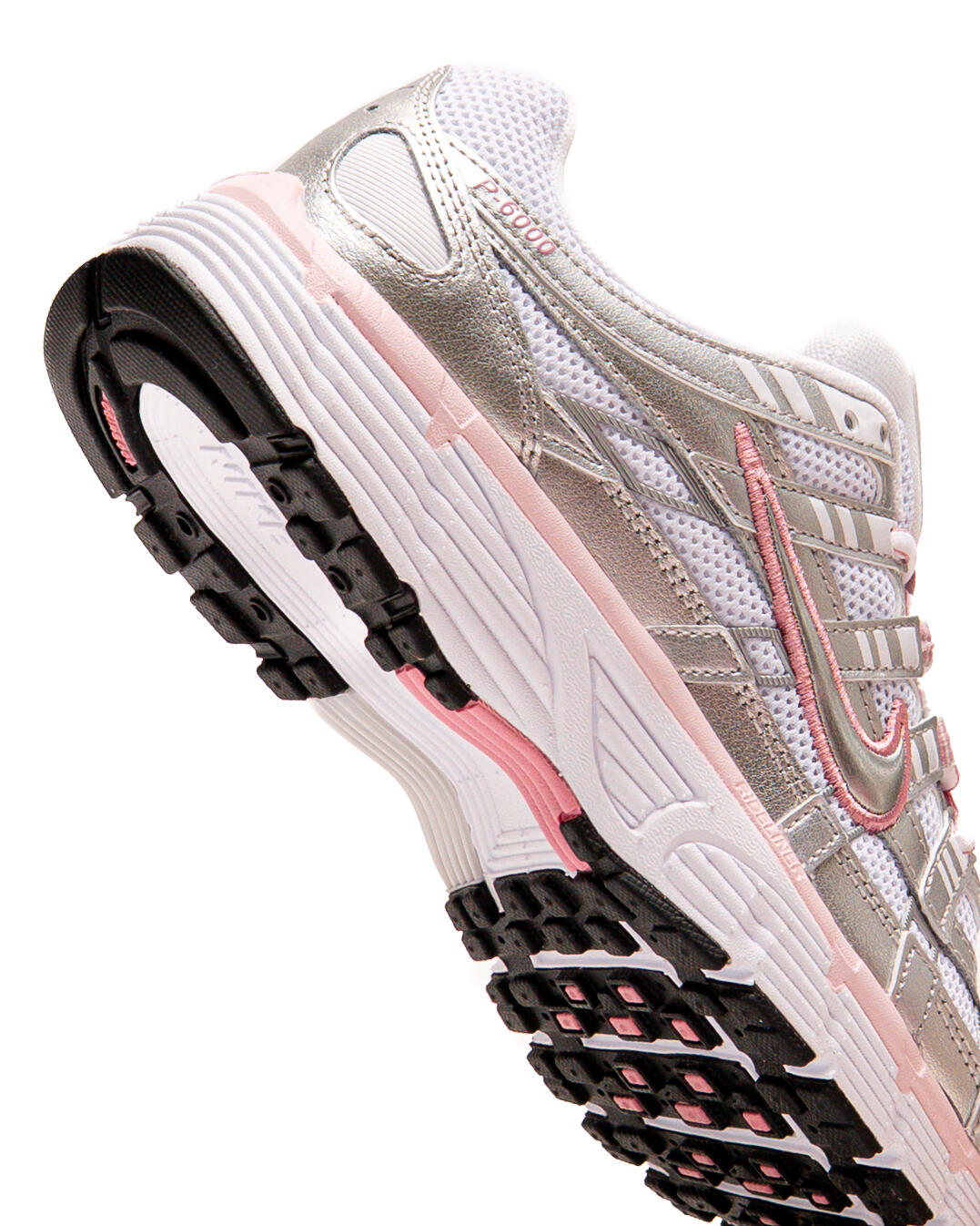 Nike P-6000 White/Elemental Pink/Black/Metallic Silver (Women's) - Image 35