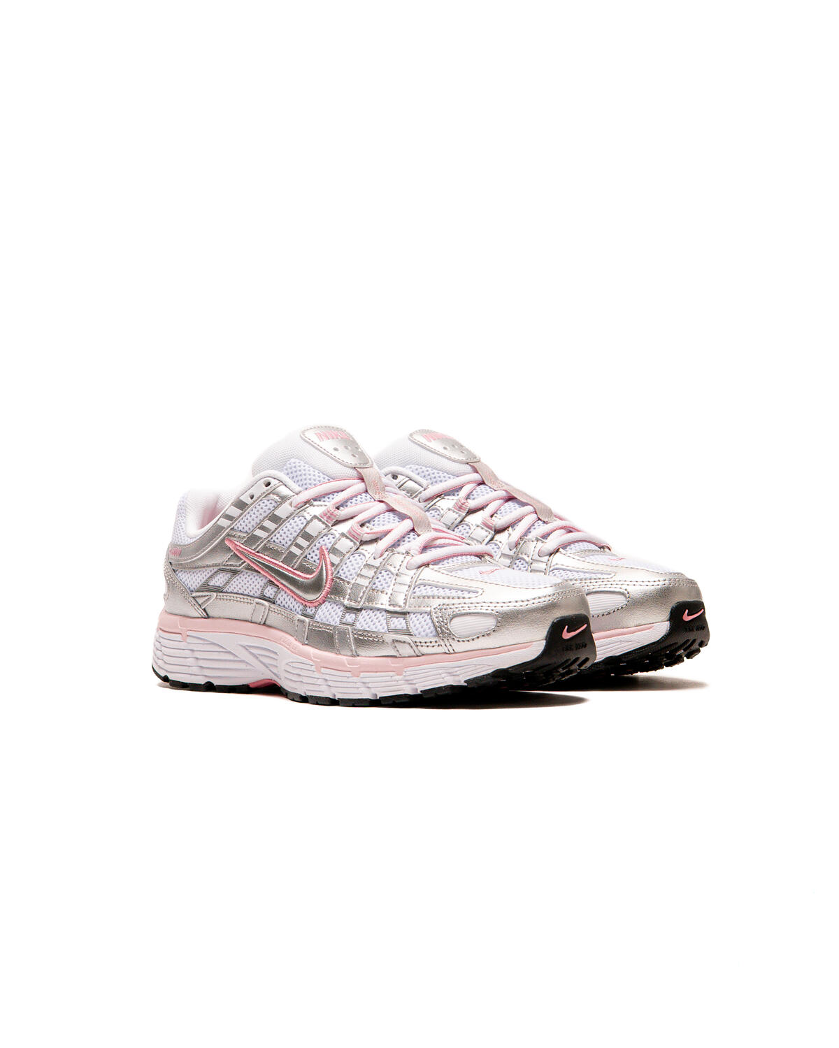 Nike P-6000 White/Elemental Pink/Black/Metallic Silver (Women's) - Image 31