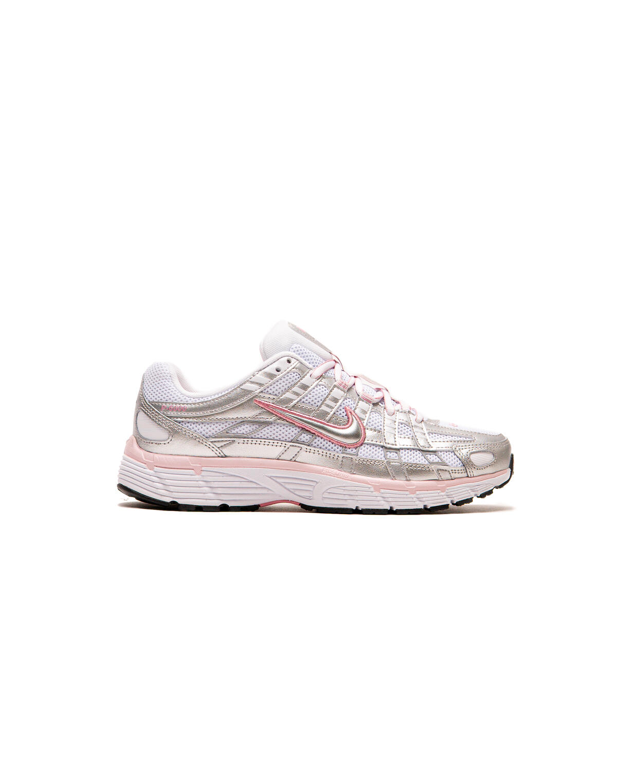 Nike P-6000 White/Elemental Pink/Black/Metallic Silver (Women's) - Image 30