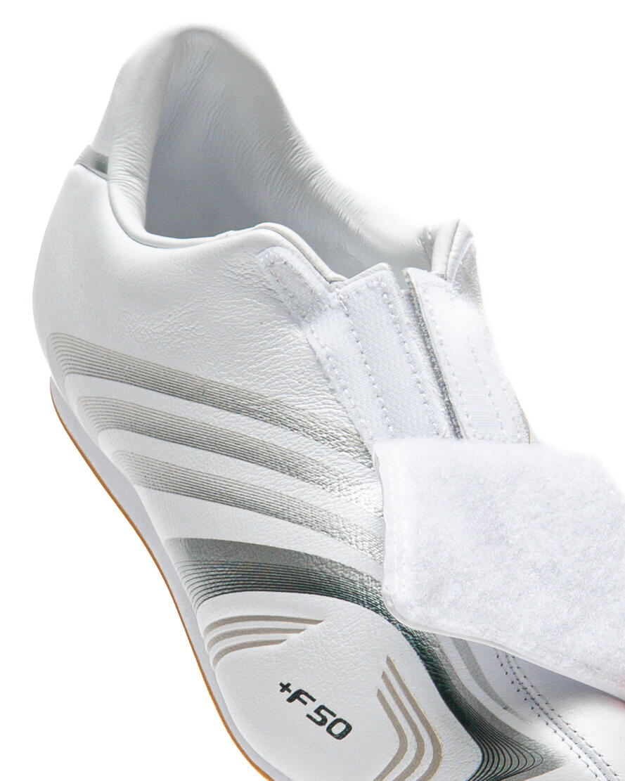 Adidas Taekwondo F50 White / Silver Metallic / Iron Metallic (Women's) - Image 20