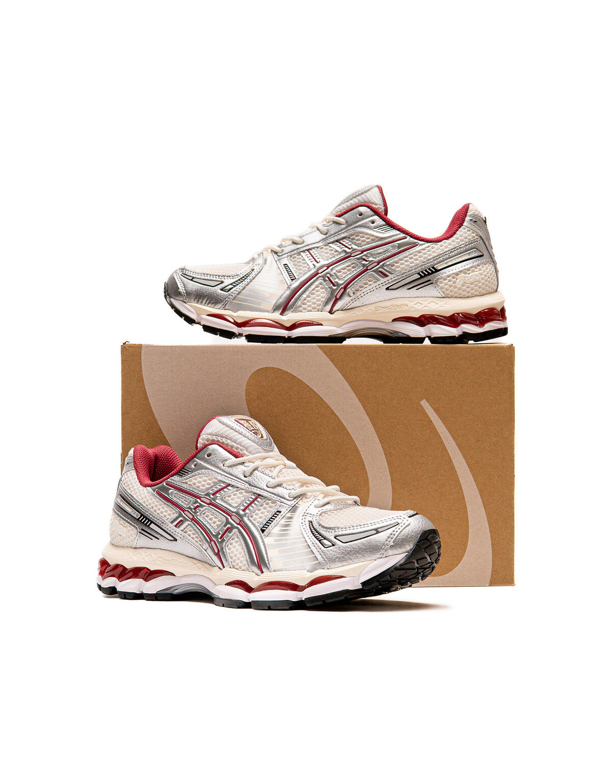 Asics x Kith Unisex Gel-Kayano 12.1 Cream Pure Silver 1203A759-102 (Women's) - Image 26