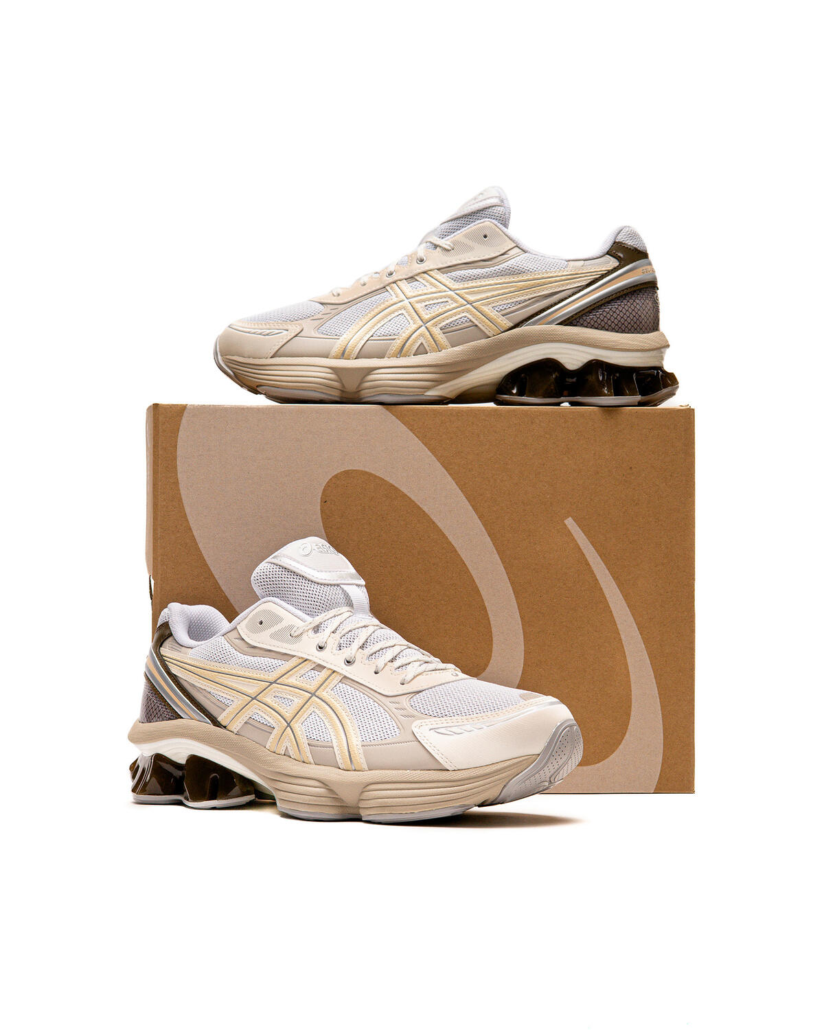 Asics Gel-Kinetic Fluent White Marzipan - Image 18