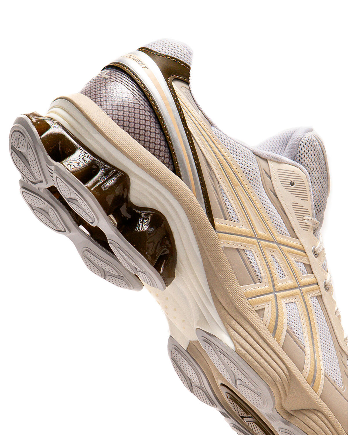 ASICS Gel-Kinetic Fluent WHITE/MARZIPAN 1203A591-102 Men\'s Size 10.5 NEW Asics Men Gel-Kinetic Fluent White Marzipan 1203A591-102  main image 2