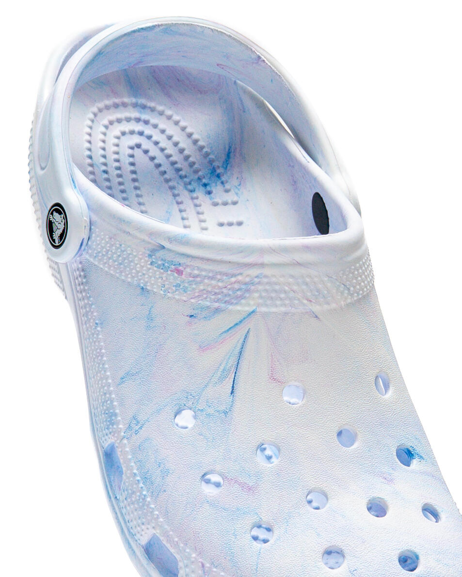 Crocs Classic Watercolor Marbled Clog - Image 6