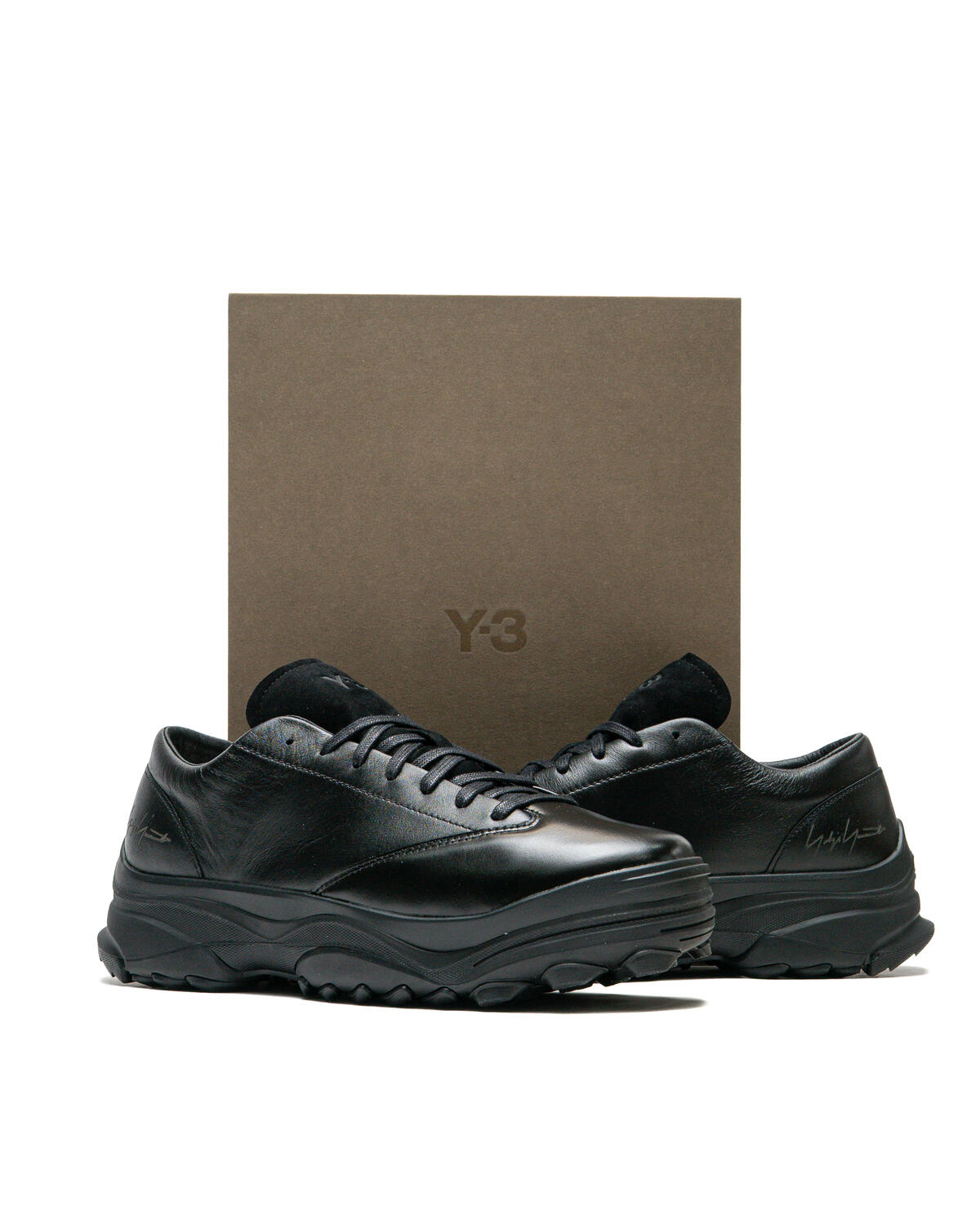 adidas Y-3 GSG9 Low 'Triple Black' - JS2453 - Image 6