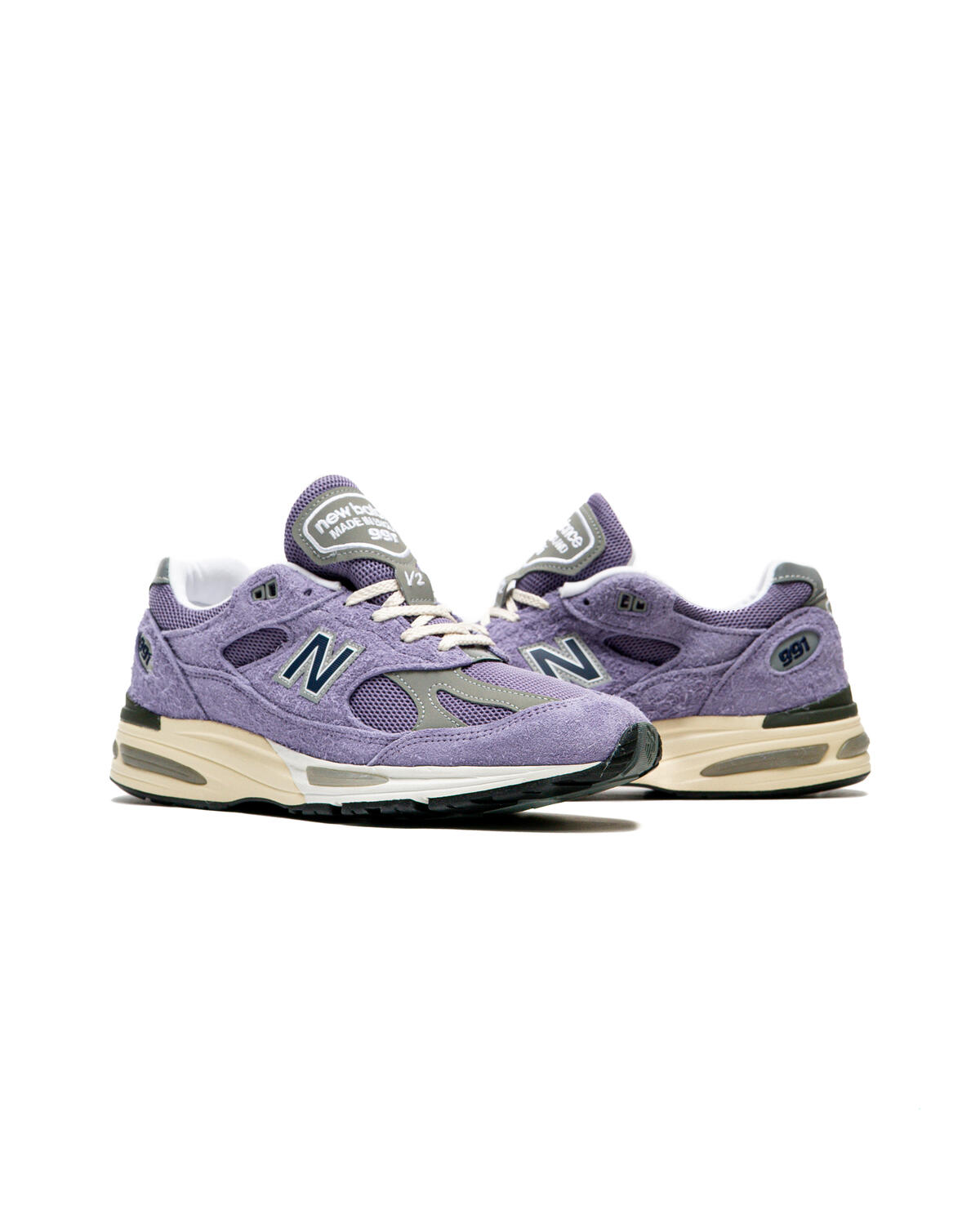 New Balance Made in UK 991v2 'Grounded Pastels' - Dusk/Purple Sage - Image 9