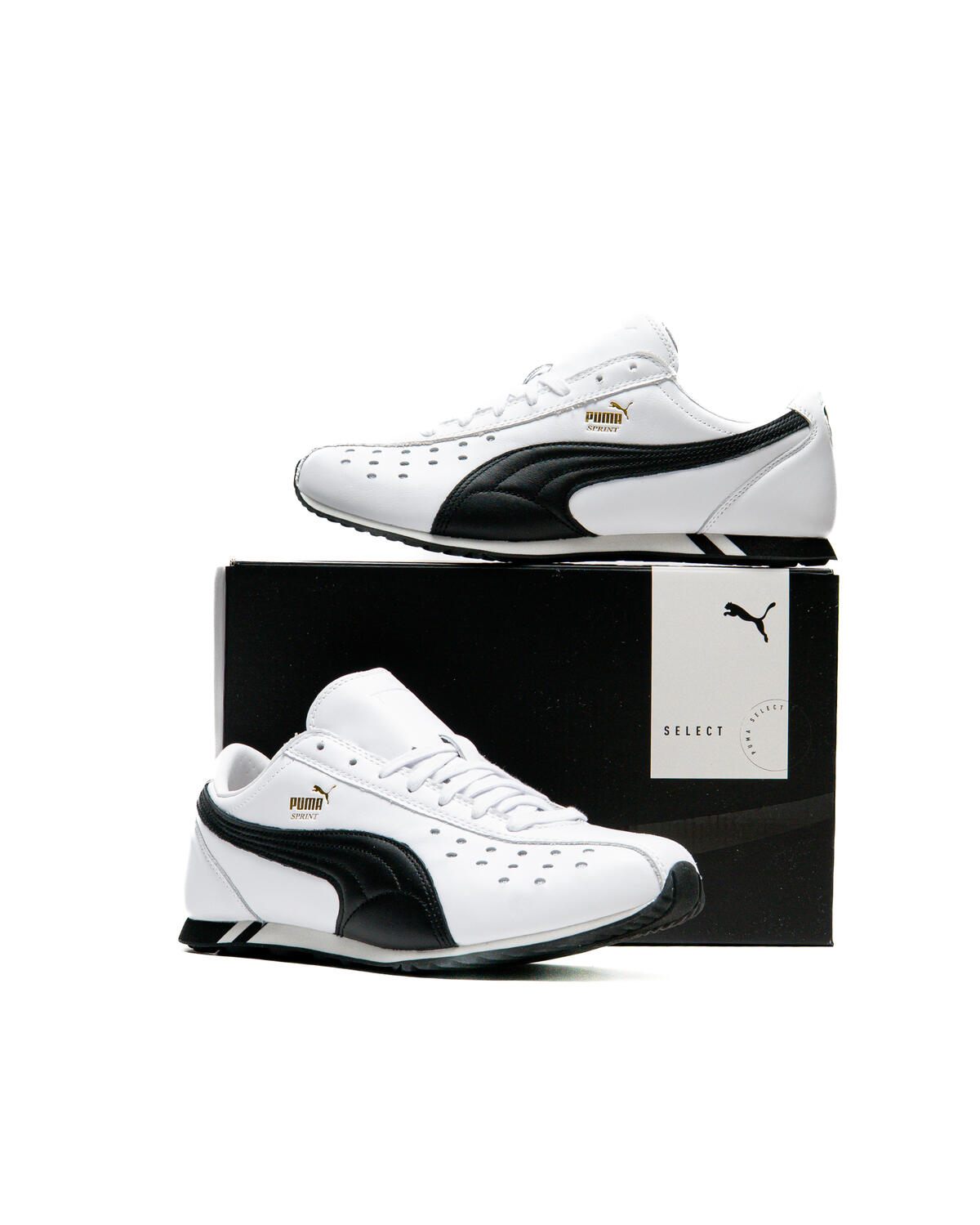 Sprint Sneakers White / Black - Image 6