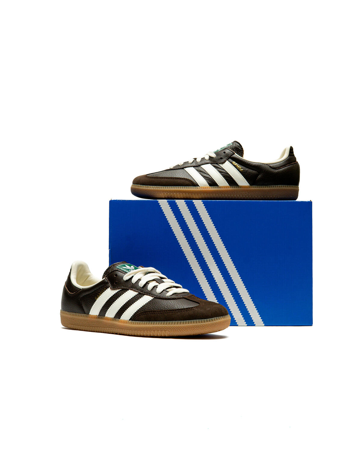 Adidas Samba 'Dark Brown off White' - Image 6