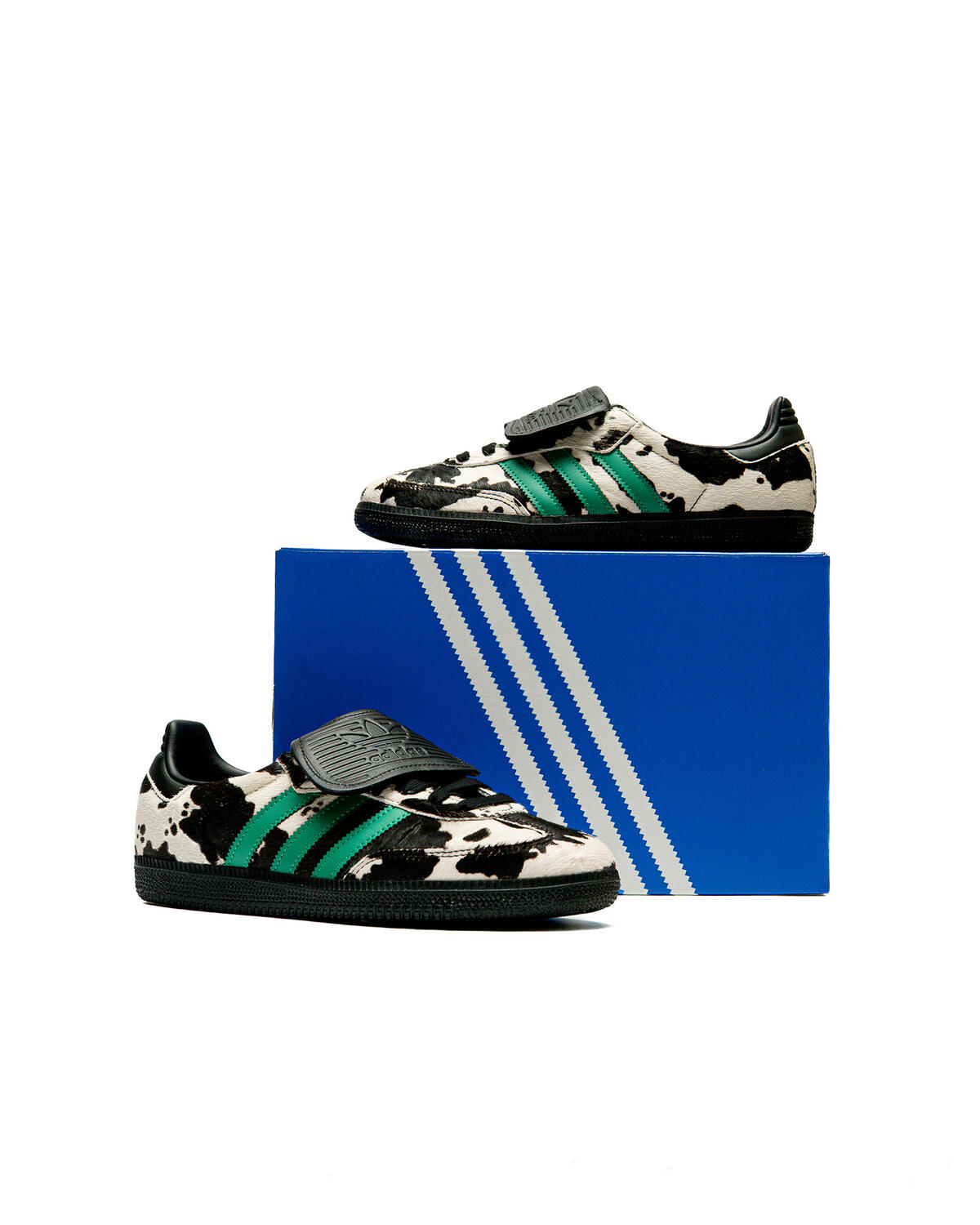 Adidas Samba LT W Cblack Lucblu Goldmt (Women's) - Image 18