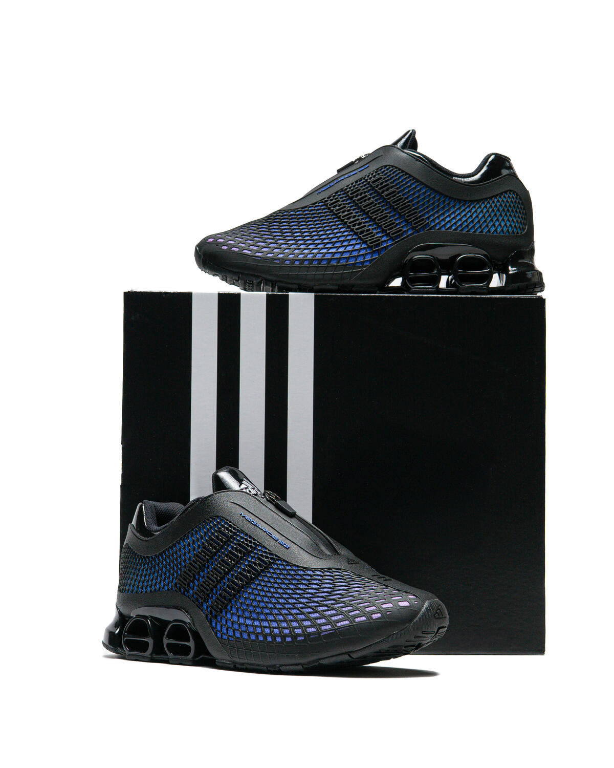 adidas Megaride S2 'Core Black / Hi-Res Blue / Purple' - Image 44
