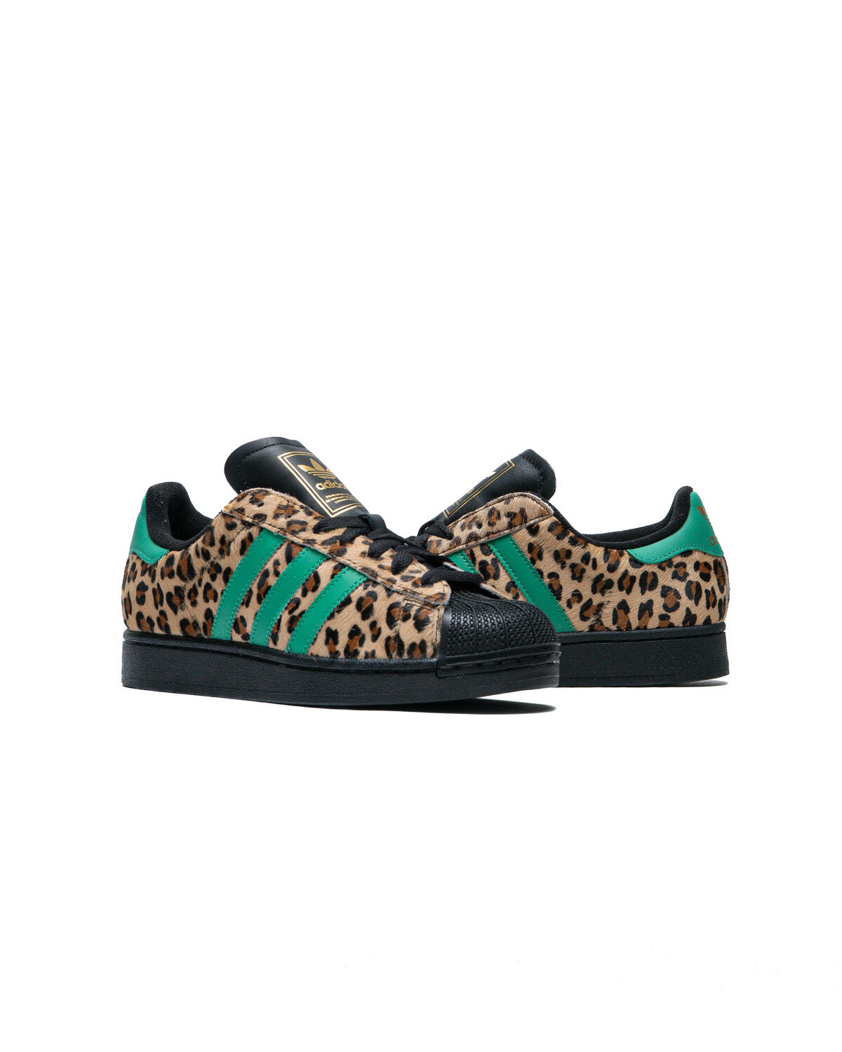 Adidas Superstar II Black Cougar Green Gold (Women's) - Image 5