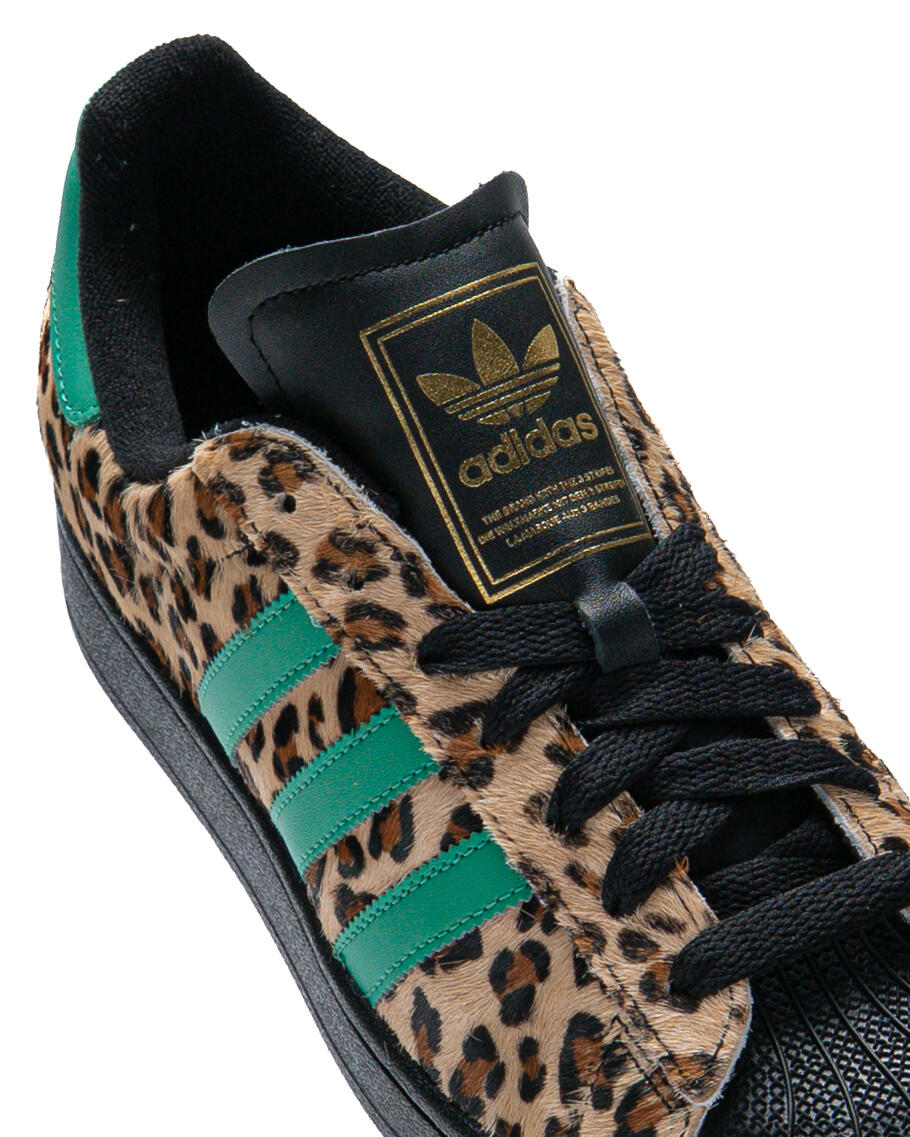 Adidas Superstar II Black Cougar Green Gold (Women's) - Image 7