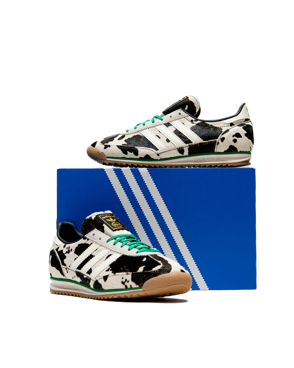 Adidas SL 72 OG Core Black/Off White/Court Green (Women's) - Image 26