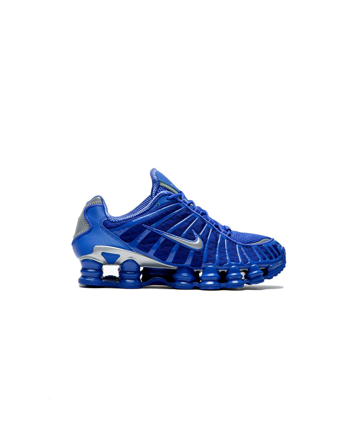 Nike Shox Blue Red Athletic Shoes Men\'s Size‎ 9.5 Running Sneakers Pre-Owned Nike Blue Fitness & Running Shoes for Men 9.5 US Shoe for  main image 3