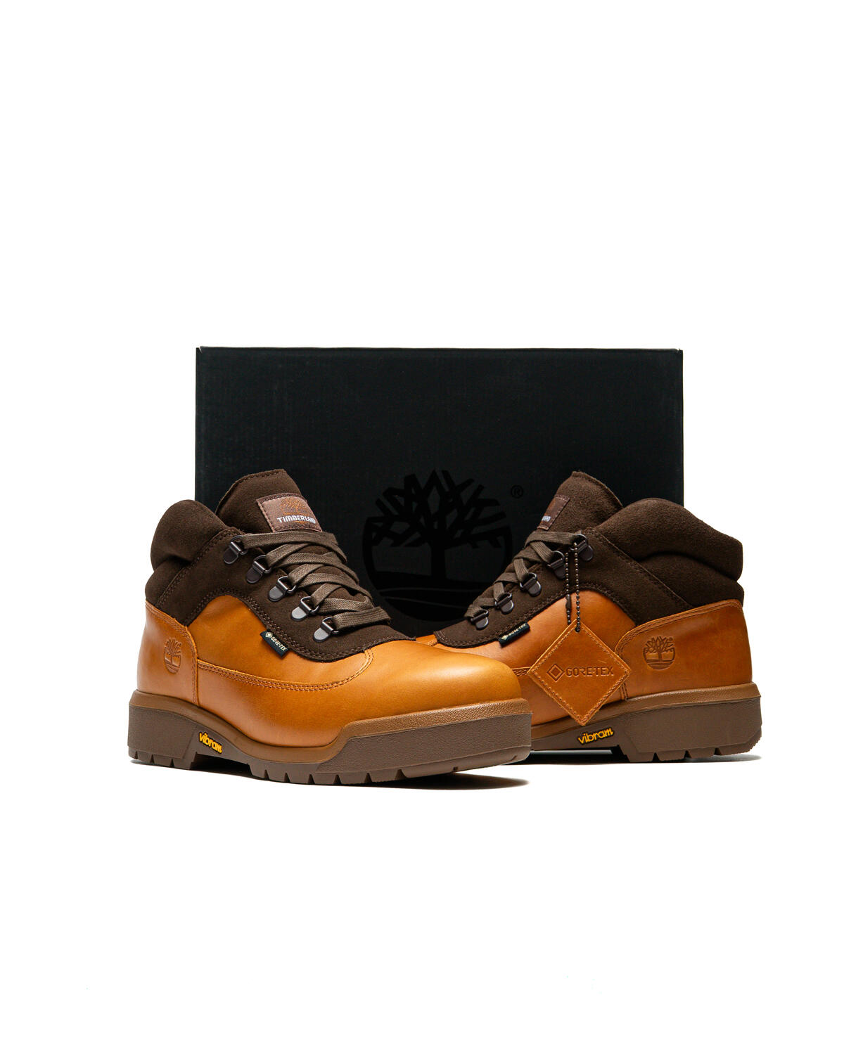 Timberland Field Boot Mid Lace Up Gore-Tex Boot Medium Brown Full Grain - Image 17