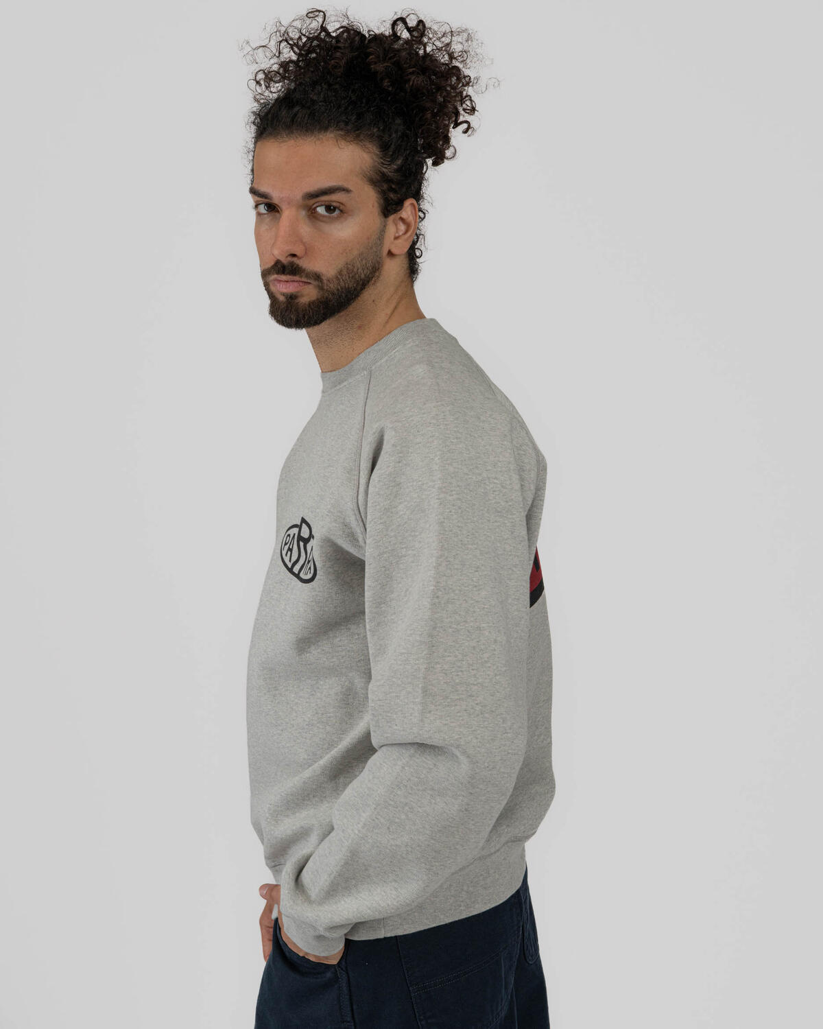 by Parra Legs Logo Crew Neck Sweatshirt - Image 5