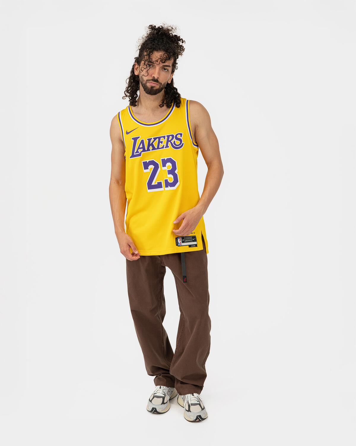 Nike Dri-FIT NBA Icon Edition Swingman Jersey - LeBron James Angeles Lakers - Image 27