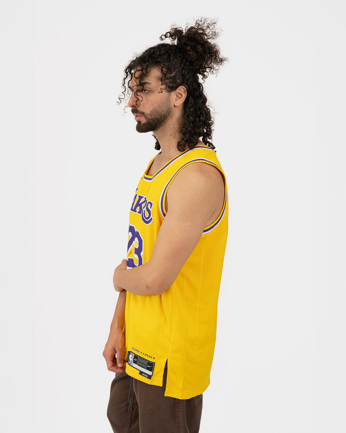 Nike Dri-FIT NBA Icon Edition Swingman Jersey - LeBron James Angeles Lakers - Image 29