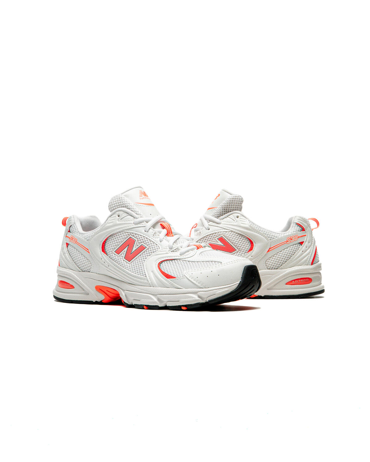 530 White Orange Sneakers - Image 10