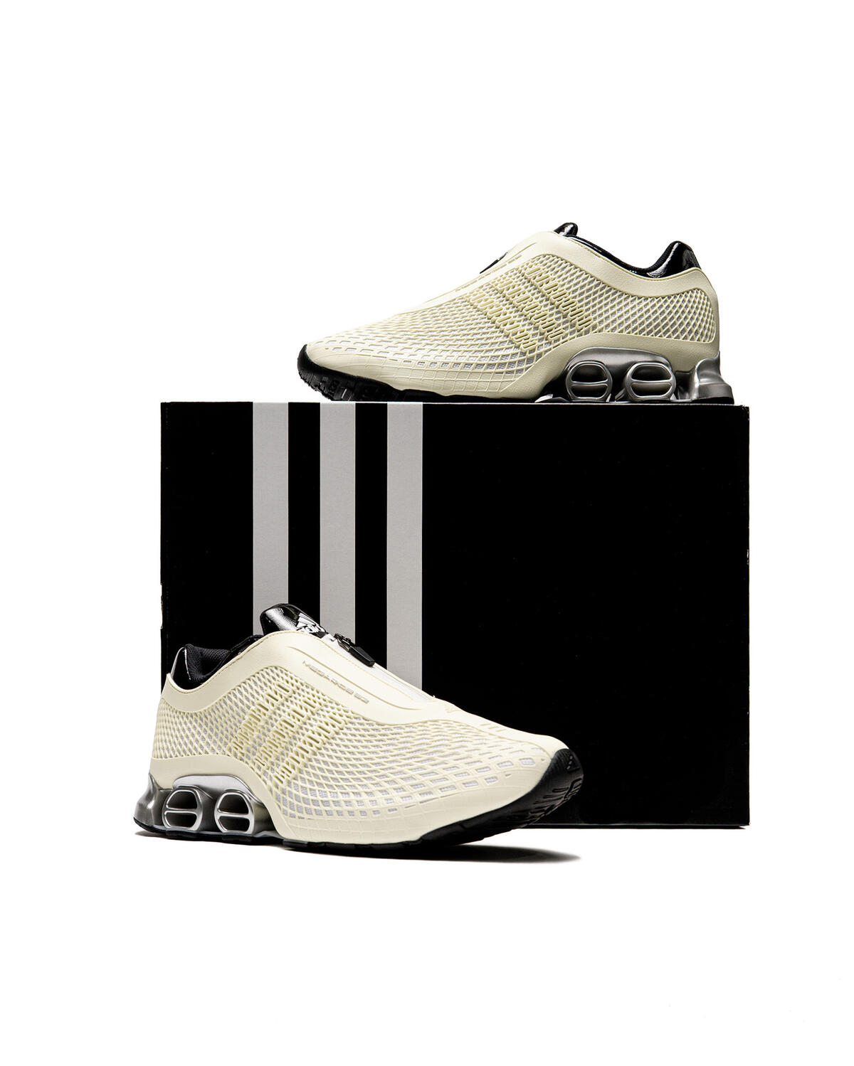 Adidas Megaride 'Off White / Core Black / Matte Silver' - Image 50