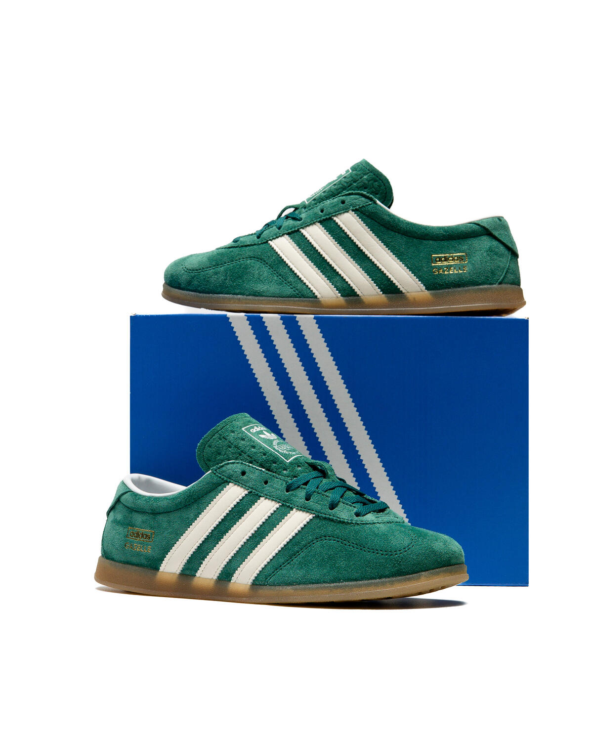 adidas Women's Gazelle LO Pro Collegiate-Green JS1310 - Image 21