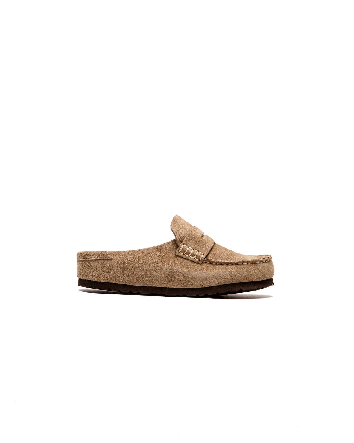 Birkenstock Naples Wrapped US 11.5, UK 10.5 Taupe Suede Birkenstock - Naples Wrapped Suede Leather Sandals in Taupe  main image 3